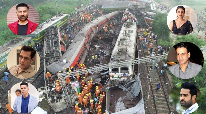 ভারতে ভয়াবহ ট্রেন দুর্ঘটনায় বলিউড তারকাদের শোক